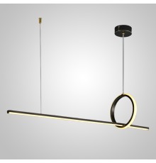 Подвесной светильник MOFFIT B LONG L120 Black ImperiumLoft