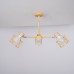 Потолочная люстра CORF B3 Yellow 3 lamps ImperiumLoft