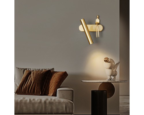 Настенный светильник REMUS Left Brass ImperiumLoft