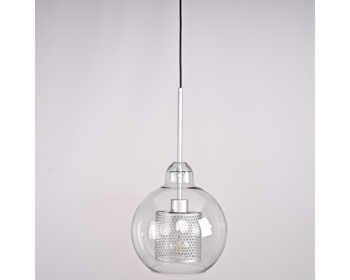 Подвесной светильник CATCH F pear silver D25