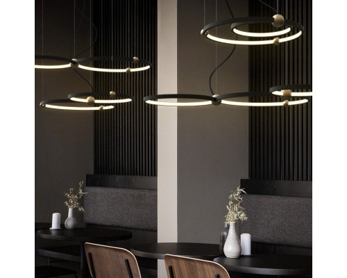 Подвесной кольцевой светильник PLANETARY D30+40