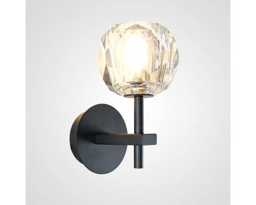 Бра Boule de Cristal Single Sconce Black ImperiumLoft