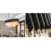 Подвесная люстра Empire Black Rectangular Chandelier Crystal ImperiumLoft