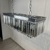 Подвесная люстра RH 1920S ODEON CLEAR GLASS FRINGE chrome