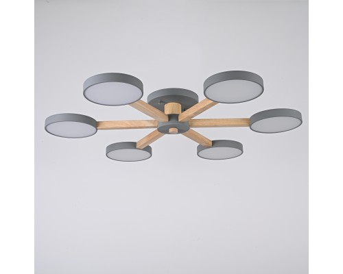 Потолочная люстра TURNA 6 Gray