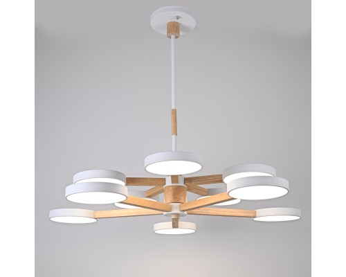 Люстра на штанге TURNA DBL L10 White