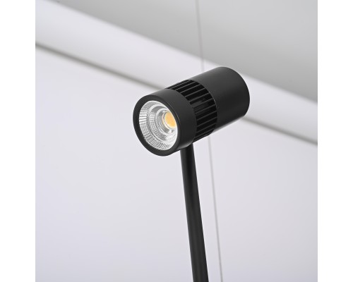 Реечный подвесной светильник PALMA Wall lamp 2 шара + 1 вазон горизонтальная ImperiumLoft