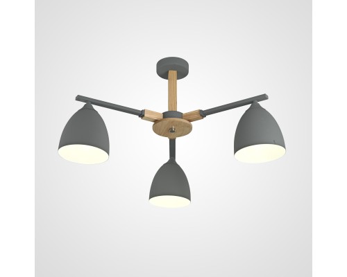 Потолочная люстра NOA 3 Gray