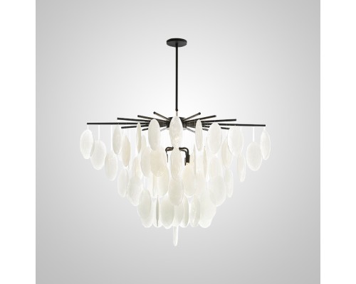 Люстра на штанге RITTA D68 Black ImperiumLoft