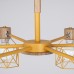 Потолочная люстра CORF B3 Yellow 6 lamps ImperiumLoft
