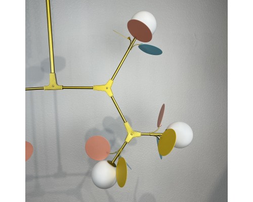 Люстра на штанге Light of MATISSE M L95 Multicolored ImperiumLoft