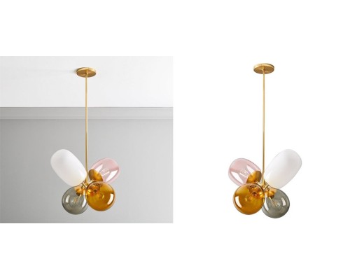 Люстра Candies Modern Balloon Glass Chandelier ImperiumLoft