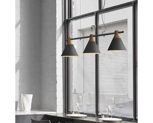 Реечный подвесной светильник NEXT Gray ImperiumLoft