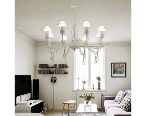 Подвесная люстра CAST 5 White