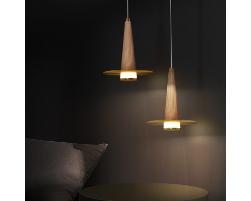 Подвесной светильник CURTISS wood ImperiumLoft