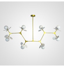 Люстра на штанге Light of MATISSE M L120 White ImperiumLoft