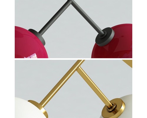 Подвесной светильник CHERRY D25 Black/White ImperiumLoft