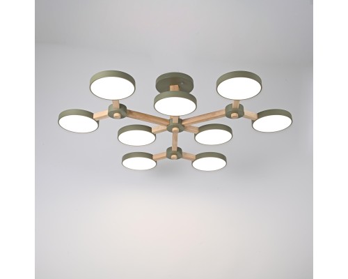 Потолочная люстра TURNA Хаки ImperiumLoft