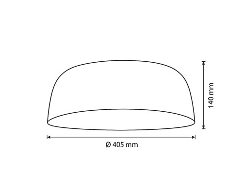 Потолочный светильник CYLINDER C White