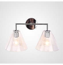 Бра RH Utilitaire Funnel Shade Double Sconce Silver ImperiumLoft