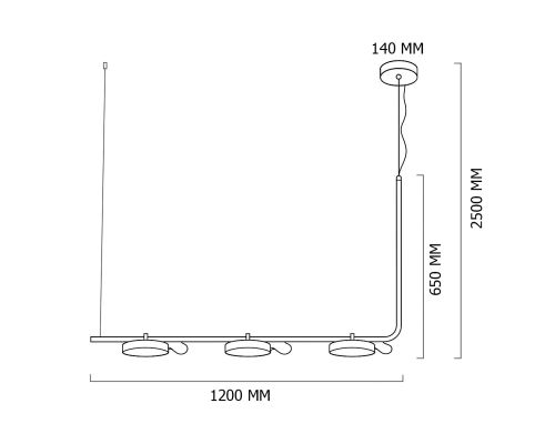 Подвесной светильник CARY-LONG ImperiumLoft