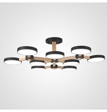 Потолочная люстра TURNA Черный ImperiumLoft