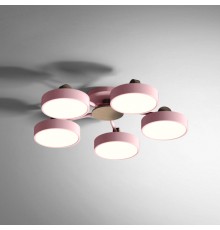 Потолочная люстра MOVE 5 Pink ImperiumLoft