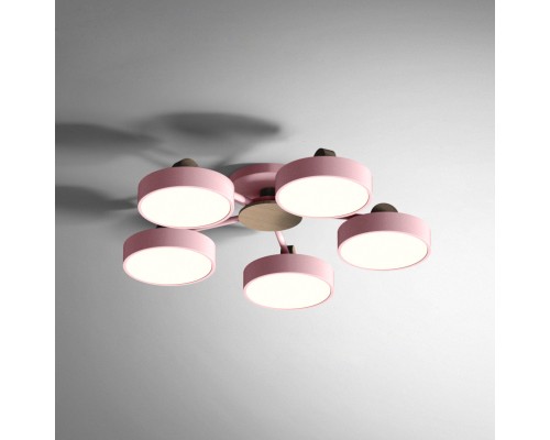 Потолочная люстра MOVE 5 Pink