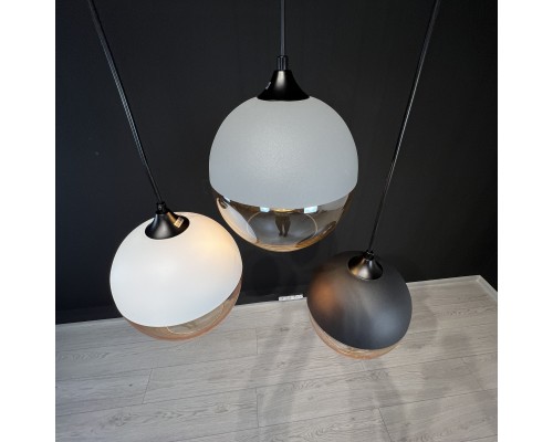 Подвесной светильник NORD C D20 Black/Amber ImperiumLoft