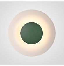 Бра TWIRL SUNSET D25 White/Green ImperiumLoft