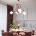 Люстра на штанге DAY L6 D75 Red ImperiumLoft