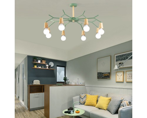 Потолочная люстра LES COLOR D80 Green