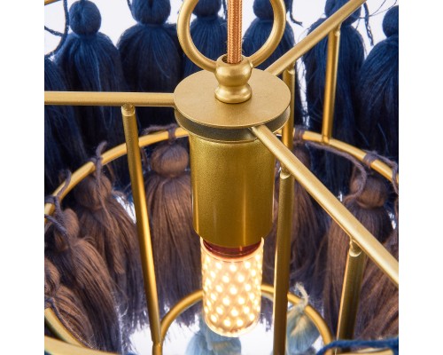Подвесной светильник TASSEL Синий