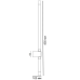 Настенный светильник BIRTA WALL L85 White ImperiumLoft