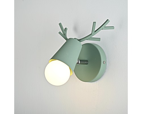 Бра с рожками DEER A Green