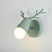 Бра с рожками DEER A Green