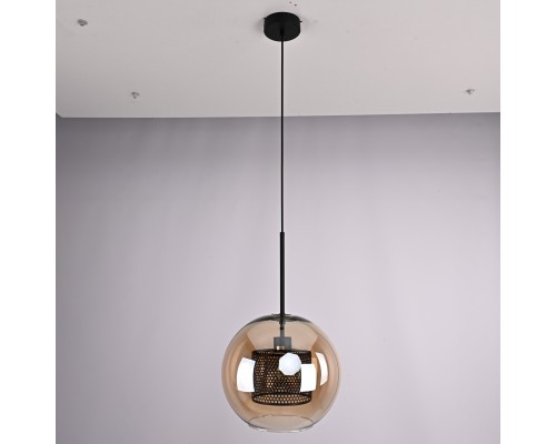 Подвесной светильник CATCH AMBER Ball L D30 ImperiumLoft
