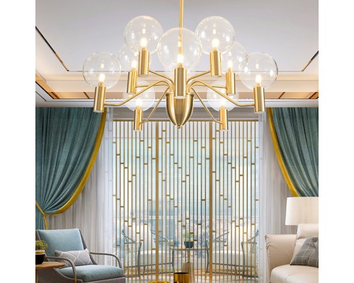 Люстра на штанге MORTEN L8 ImperiumLoft