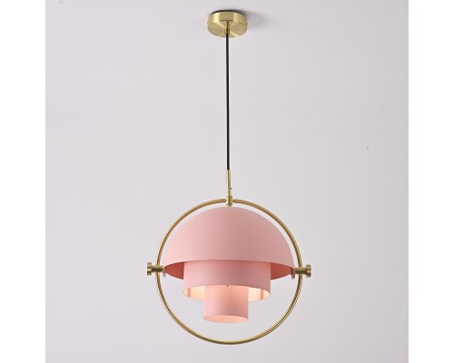 Подвесной светильник Louis Weisdorff Gubi Multi-lite Pendant Pink ImperiumLoft