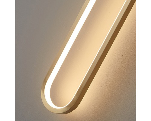 Настенный светильник HEIDY L H90 Brass Black