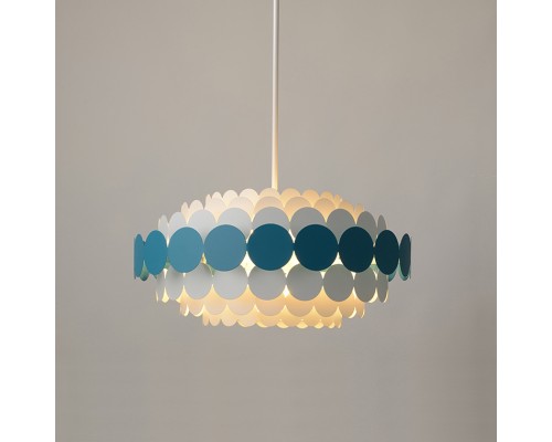 Люстра на штанге ASOLA D80 Blue by ImperiumLoft