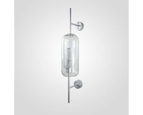 Настенный светильник CATCH WALL cylinder L67 stell ImperiumLoft