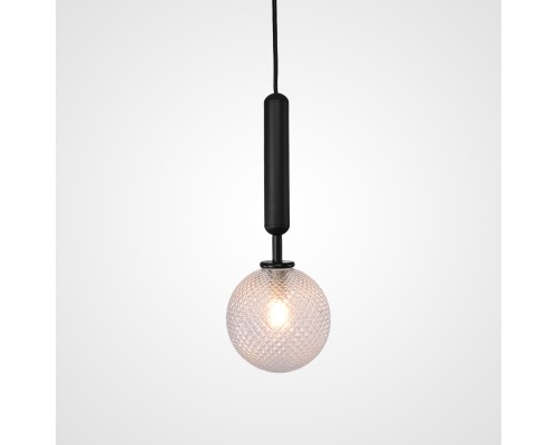 Подвесной светильник RAFFIN Black/Transparent