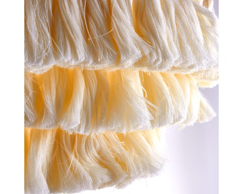 Подвесная люстра TASSEL Бежевый ImperiumLoft