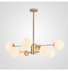 Люстра на штанге ROUNDI BRASS L8 ImperiumLoft