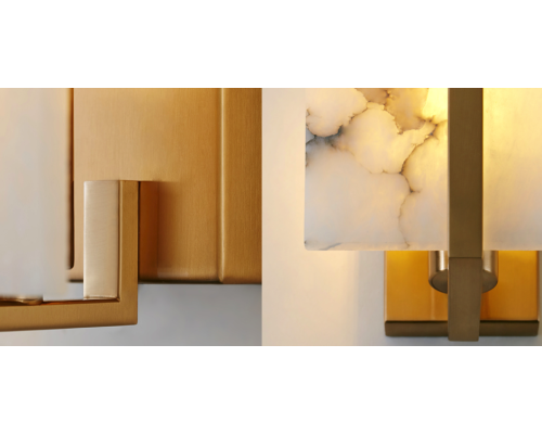 Бра Marble square Wall Lamp