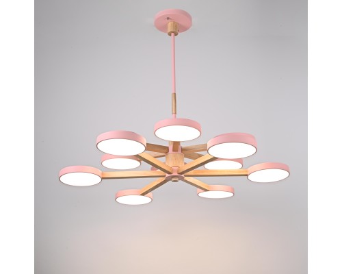 Люстра на штанге TURNA DBL L12 Pink