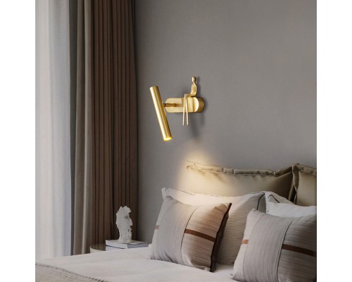 Настенный светильник REMUS Left Brass ImperiumLoft