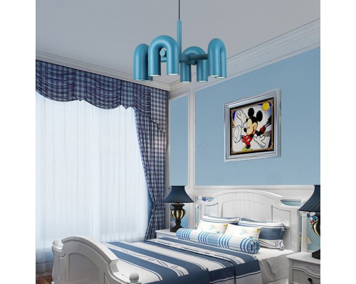 Подвесная люстра FANNY 8 Green ImperiumLoft