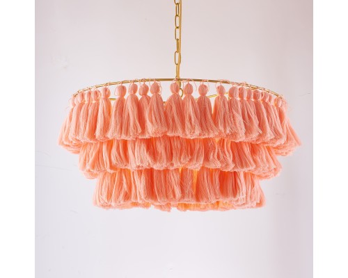 Подвесная люстра TASSEL Карамель